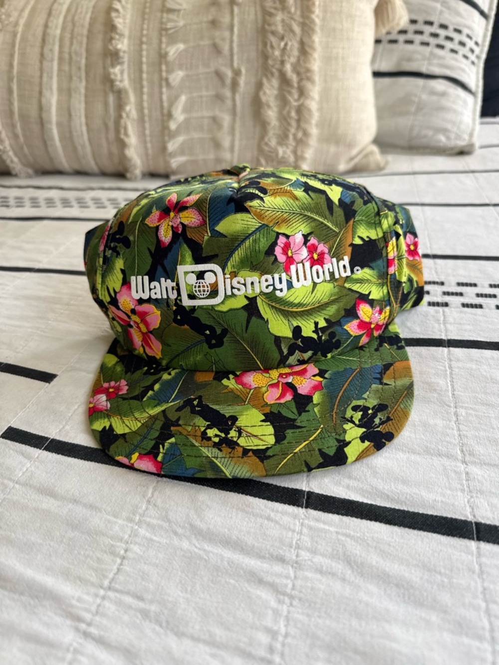 Disney Tropical Print Hat